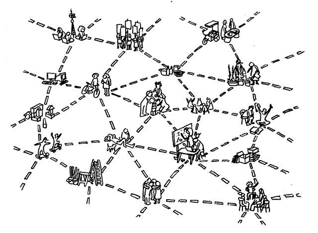 career paths and networks are complicated